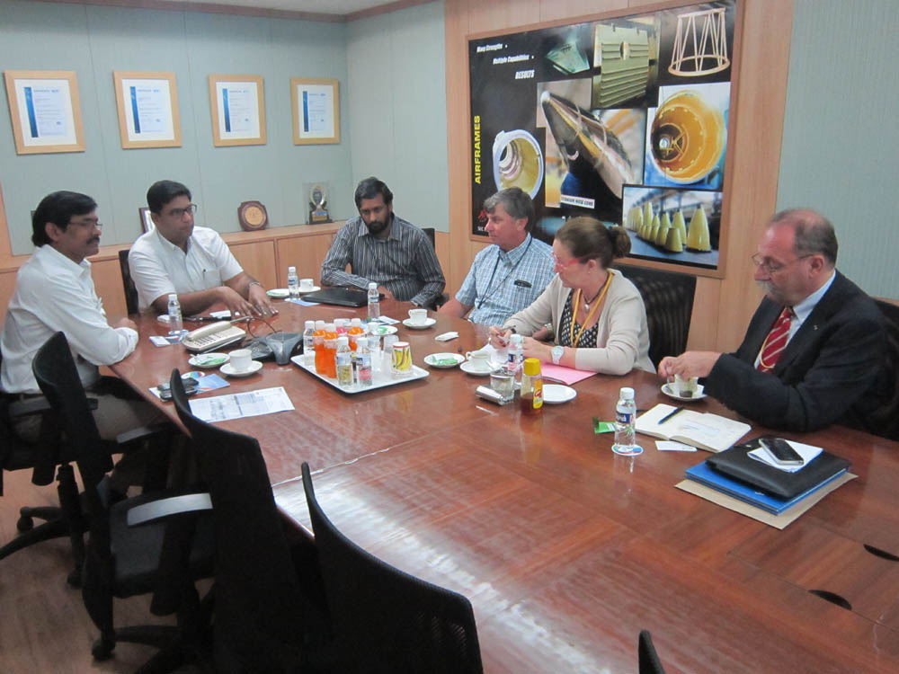 French Counsellor visit to SEC on 10.02.15